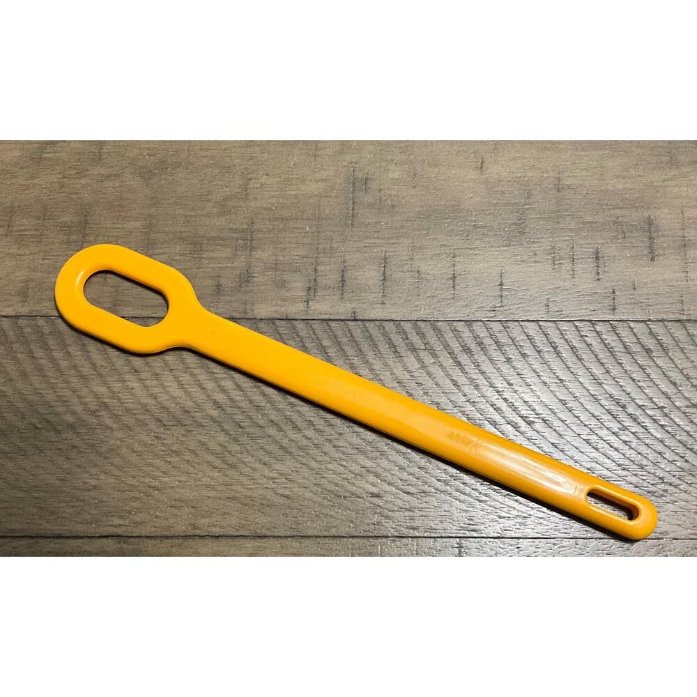 Stir Spoon Stirrer Whisk Holed Spoon Blending Spoon Melamine Yellow Orange